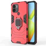For Xiaomi Redmi A1+ Magnetic Ring Holder PC + TPU Phone Case(Red)