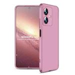 For vivo Y22 / Y22s GKK Three Stage Splicing Full Coverage PC Phone Case(Rose Gold)