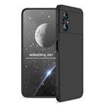 For Xiaomi Poco M5 GKK Three Stage Splicing Full Coverage PC Phone Case(Black)