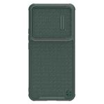 For Xiaomi 12T/Redmi K50 Ultra NILLKIN 3D Textured Camshield PC + TPU Phone Case(Green)