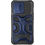 For iPhone 14 Pro NILLKIN Sliding Camera Cover Design TPU + PC Phone Case(Blue)