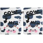 For 10 inch Colored Drawing Horizontal Flip Leather Tablet Case(Cow)