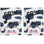 For Huawei MediaPad T3 10 inch Colored Drawing Horizontal Flip Leather Tablet Case(Cow)