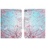 For Huawei MatePad T10 / T 10s Colored Drawing Horizontal Flip Leather Tablet Case(Cherry Blossoms)