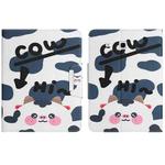 For Samsung Galaxy Tab E 9.6 Colored Drawing Horizontal Flip Leather Tablet Case(Cow)