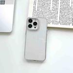 For iPhone 12 / 12 Pro PC Transparent Phone Case(White)