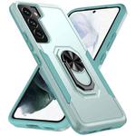 For Samsung Galaxy S23 5G Pioneer Armor PC + TPU Holder Phone Case(Green)