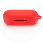 For Huawei FreeBuds SE Pure Color Bluetooth Earphone Silicone Case(Red)