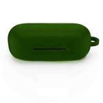 For Huawei FreeBuds SE Pure Color Bluetooth Earphone Silicone Case(Dark Green)