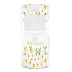 For Motorola Razr 5G Foldable Colored Drawing PC Phone Case(Flowers)