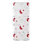 For Huawei P50 Pocket Foldable Christmas Colored Painting PC Phone Case(Snowflake Santa)