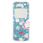 For Motorola Razr 5G Foldable Christmas Colored Painting PC Phone Case(Christmas Hearts)