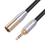 SB423M120-03 3.5mm Male to Mini XLR 3pin Male Audio Cable, Length: 30cm