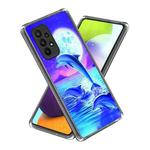 For Samsung Galaxy A23 Laser IMD Pattern TPU Phone Case(Dolphin)