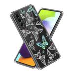 For Samsung Galaxy S23 5G Laser IMD Pattern TPU Phone Case(Butterfly)