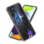 For Samsung Galaxy S23 5G Laser IMD Pattern TPU Phone Case(Night Sky)