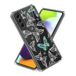 For Samsung Galaxy S23+ 5G Laser IMD Pattern TPU Phone Case(Butterfly)