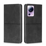 For Xiaomi Civi 2 5G Cow Texture Magnetic Leather Phone Case(Black)