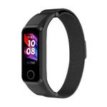 For Huawei Band 4 (ADS-B29) / Honor Band 5i (CRS-B19S) Milan Wrist Strap Watchband(Black)