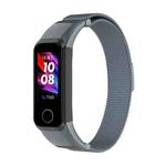 For Huawei Band 4 (ADS-B29) / Honor Band 5i (CRS-B19S) Milan Wrist Strap Watchband(Space Gray)