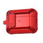 For AirPods Pro 2 Bumblebee Wireless Earphones Silicone Case with Switch & Lanyard Hole(Red)