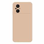 For Xiaomi Poco M5 Imitation Liquid Silicone Phone Case(Apricot)