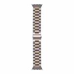 Strains Metal Watch Band For Apple Watch Ultra 49mm / Series 8&7 45mm / SE 2&6&SE&5&4 44mm / 3&2&1 42mm(Silver)