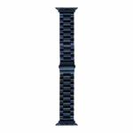 Strains Metal Watch Band For Apple Watch Ultra 49mm / Series 8&7 45mm / SE 2&6&SE&5&4 44mm / 3&2&1 42mm(Blue)
