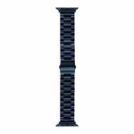 Strains Metal Watch Band For Apple Watch Series 8&7 41mm / SE 2&6&SE&5&4 40mm / 3&2&1 38mm(Blue)