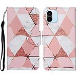 For Xiaomi Redmi A1 Colored Drawing Pattern Leather Phone Case(Marble)