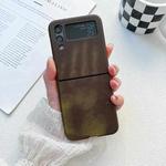 For Samsung Galaxy Z Flip4 Heat Sensitive Silicone Protective Phone Case(Brown)