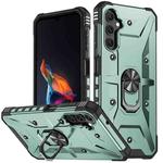 For Samsung Galaxy A14 5G Ring Holder Phone Case(Midnight Green)