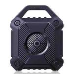 For AirTag TPU Black Shark Shockproof Protective Case(Navy Blue)