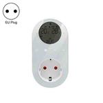 BHT12-C Plug-in LCD Thermostat Without WiFi, EU Plug(White)