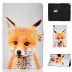 For Galaxy Tab S6 Lite Sewing Thread Horizontal Painted Flat Leather Case with Sleep Function & Pen Cover & Anti Skid Strip & Card Slot & Holder(Fox)