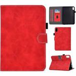 For iPad 10th Gen 10.9 2022 Cowhide Texture Tablet Leather Smart Case(Red)
