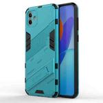 For Samsung Galaxy A04 4G Punk Armor 2 in 1 PC + TPU Shockproof Phone Case(Blue)