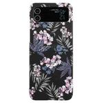 For Samsung Galaxy Z Flip4 5G Flowers Pattern Folded Shockproof Phone Case(Daffodils)