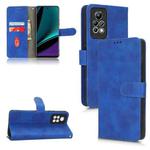 For Infinix Note 11 Pro Skin Feel Magnetic Flip Leather Phone Case(Blue)