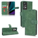 For Infinix Note 11 Pro Skin Feel Magnetic Flip Leather Phone Case(Green)