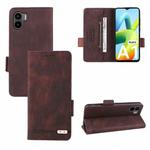 For Xiaomi Redmi A1 Magnetic Clasp Leather Phone Case(Brown)