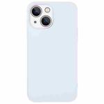 For iPhone 14 Plus AG Frosted Sweatproof Shockproof Phone Case(White)