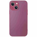 For iPhone 14 Plus AG Frosted Sweatproof Shockproof Phone Case(Plum Purple)