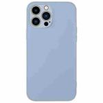 For iPhone 14 Pro Max AG Frosted Sweatproof Shockproof Phone Case(Sierra Blue)