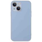 For iPhone 13 AG Frosted Sweatproof Shockproof Phone Case(Sierra Blue)