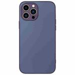 For iPhone 13 Pro Max AG Frosted Sweatproof Shockproof Phone Case(Purple)