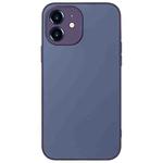 For iPhone 12 AG Frosted Sweatproof Shockproof Phone Case(Purple)