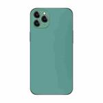 For iPhone 11 Pro Max Electroplating AG Frosted Phone Case(Green)