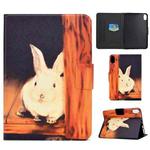 For iPad 10th Gen 10.9 2022 Electric Pressed Colored Drawing Smart Leather Tablet Case(Bugs Bunny)
