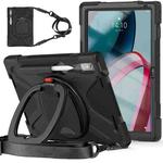 For Lenovo Pad Pro 2022 11.2 inch Silicone + PC Protective Tablet Case(Black)